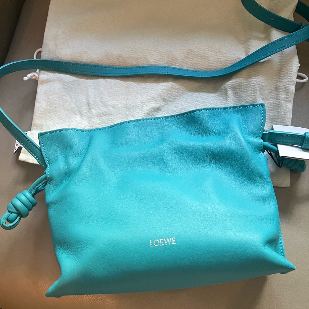 Loewe Turquoise Leather Women's Bag